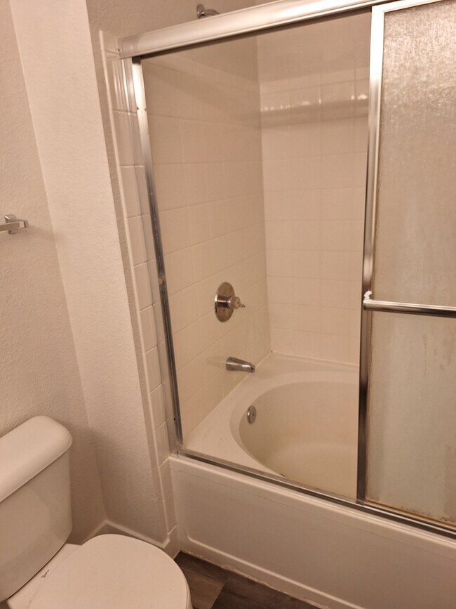 Master Bath Shower and Roman Soaking Tub - 18989 E Warren Dr