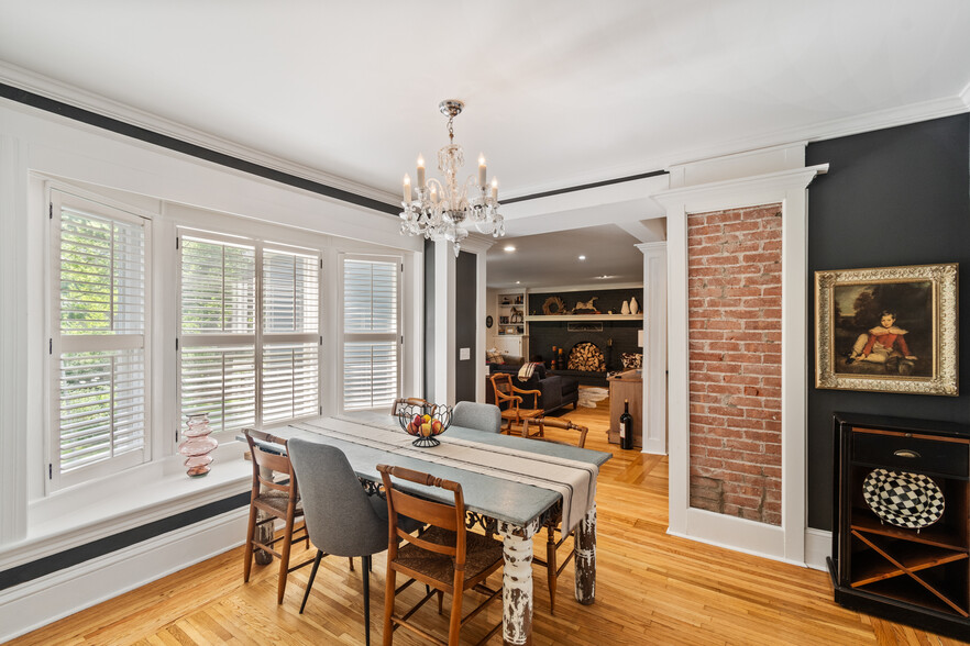 Dining area opens to large family room - 5 W Jefferson Rd