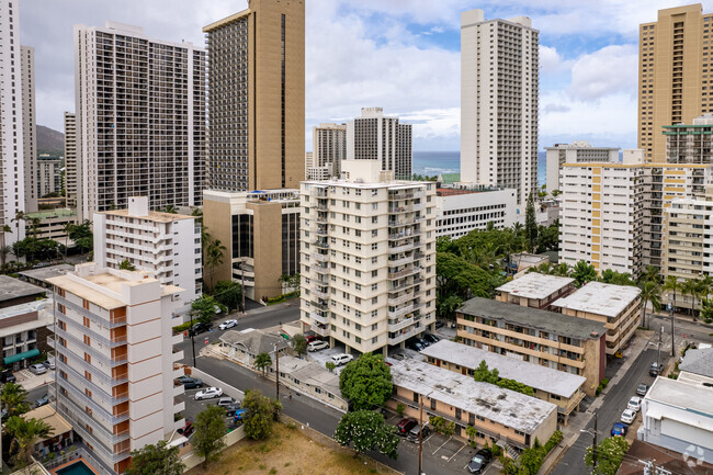 Aerial Photo - Liliuokalani Plaza