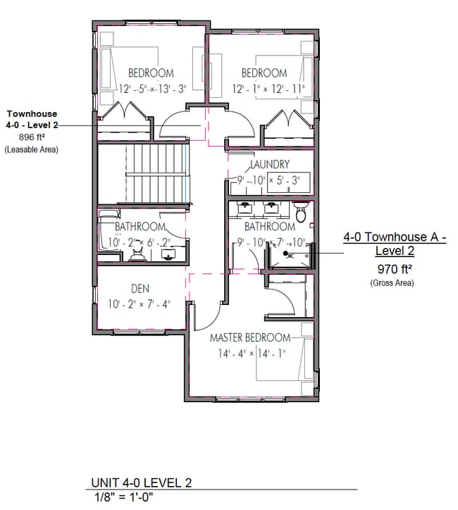 Floorplan - Ironwood Townhomes