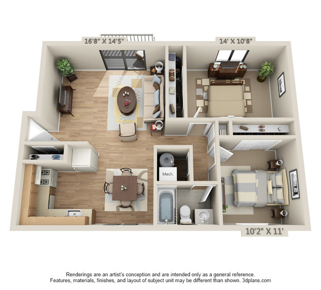 Floorplan - Heatherton Estates