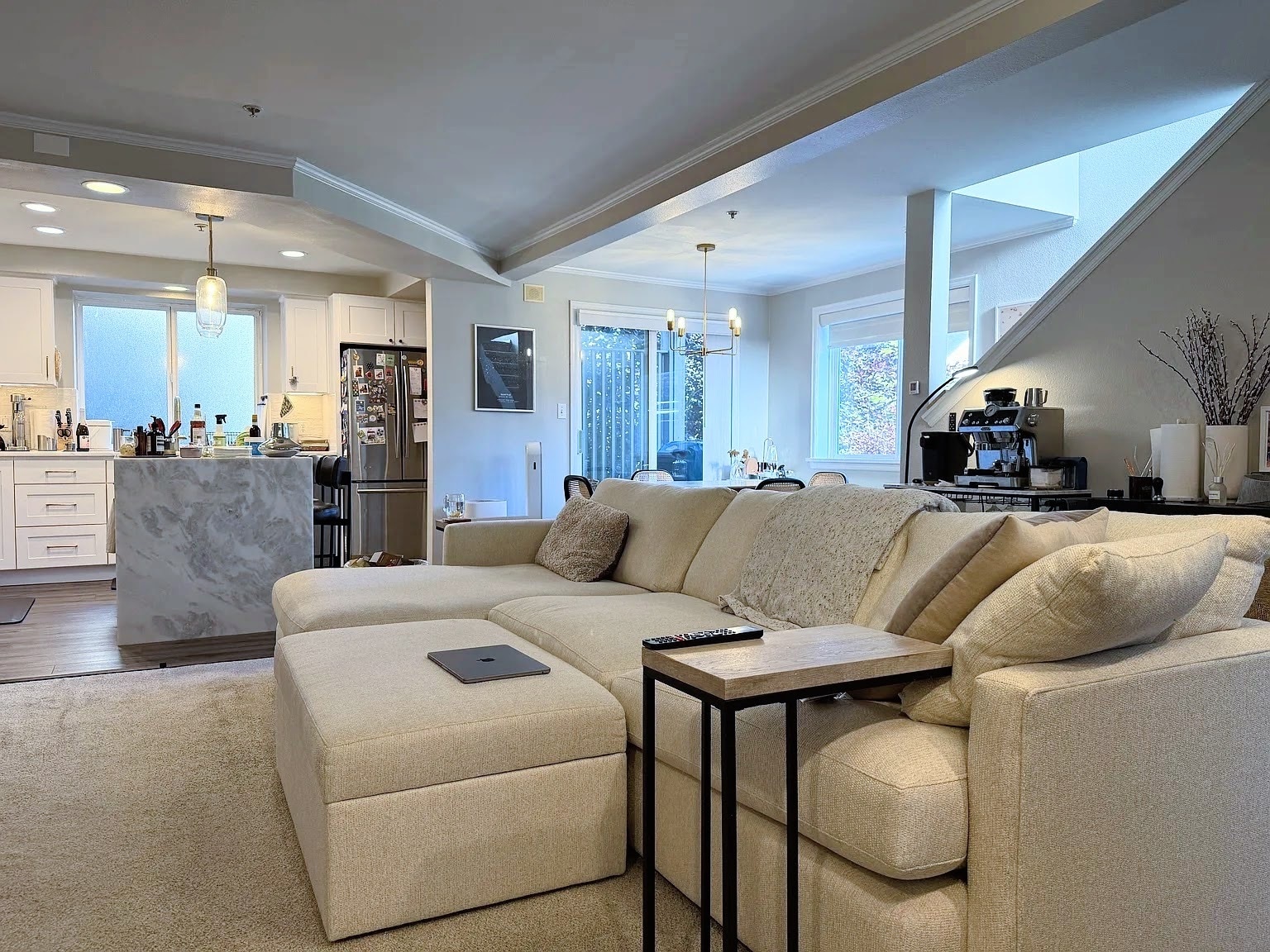 Huge and open living room space to stage it anyway you want - 728 N 94th St