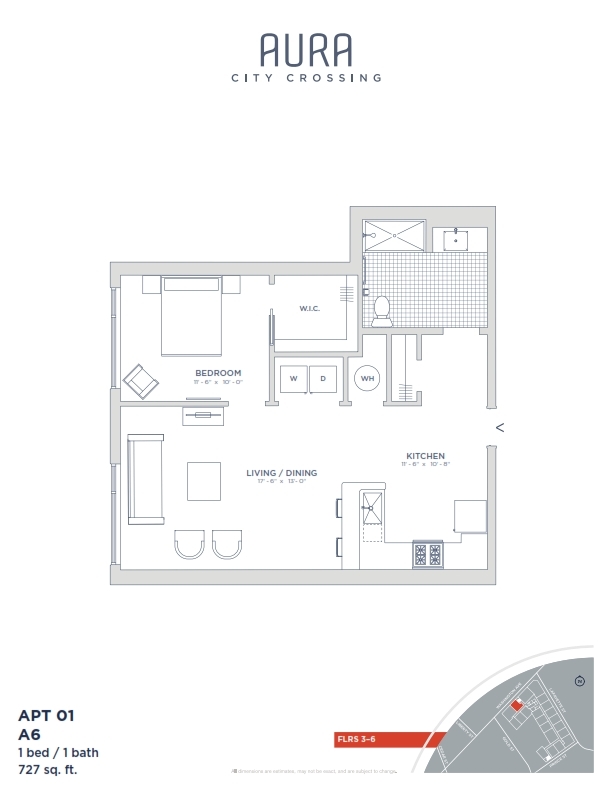 Floorplan - Aura at City Crossing