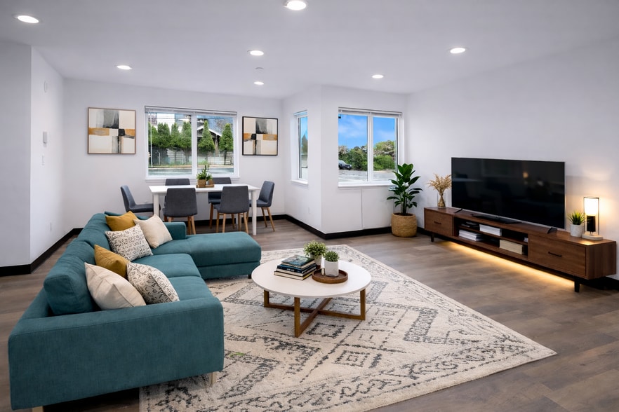 Furnished Living Room (Furnishings May Vary) - 5004 7th Ave NE