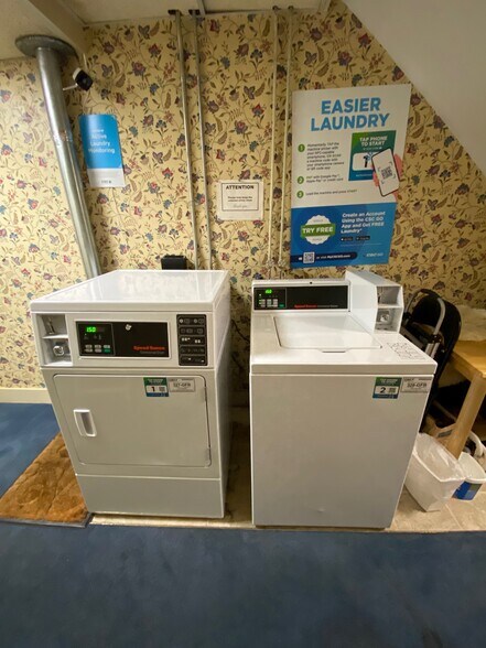 Basement Laundry Room - 336 Marlborough St
