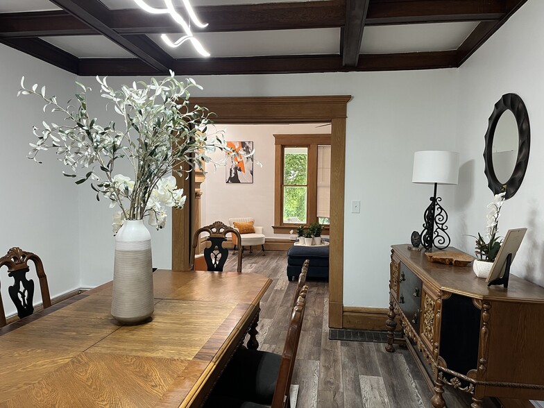 View of Dining room to Living Area! - 24 E Northwood Ave