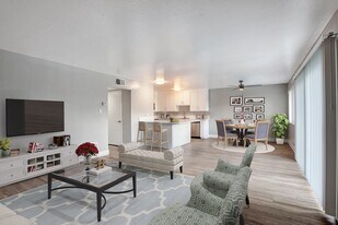 Living Room - Moxy Apartments