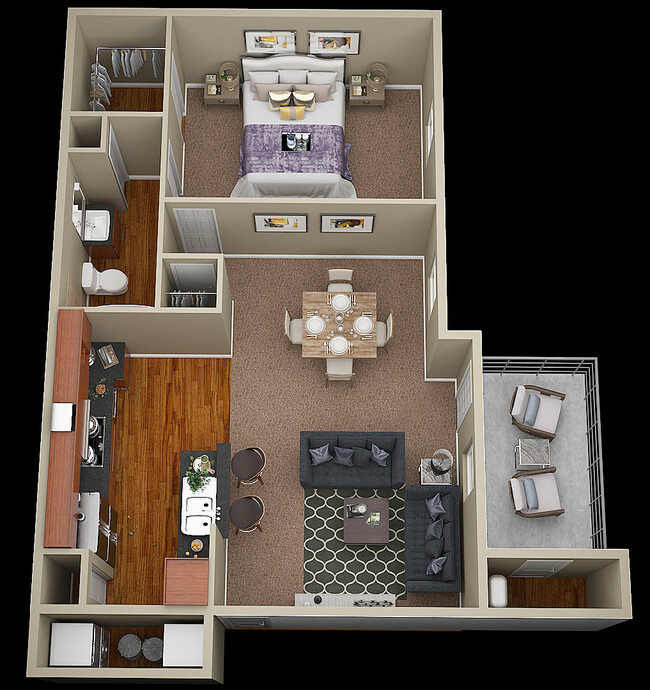 Floorplan - Island Villa