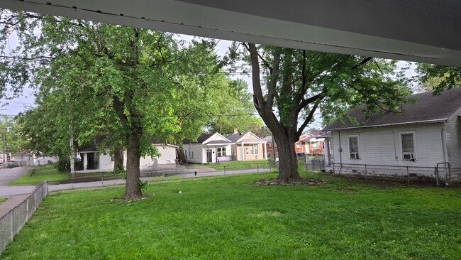 View from the covered front porch - 3100 Montana Ave