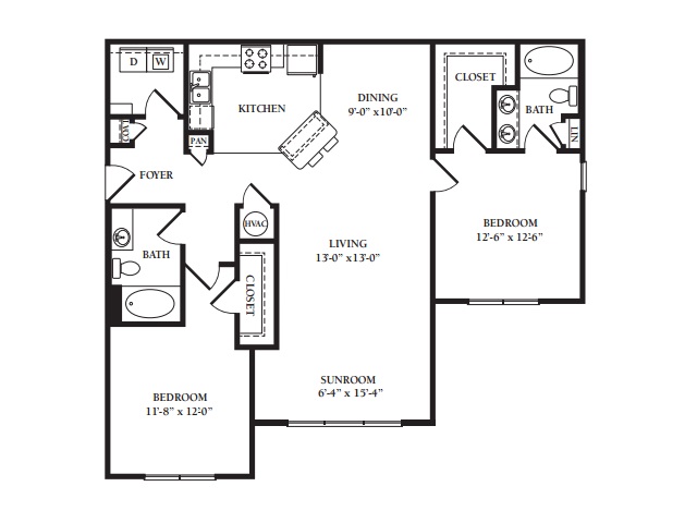 Floorplan - Legends at Chatham