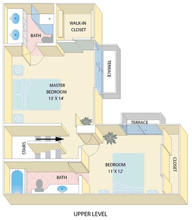 2BR/2BA - Waterside Luxury Townhomes