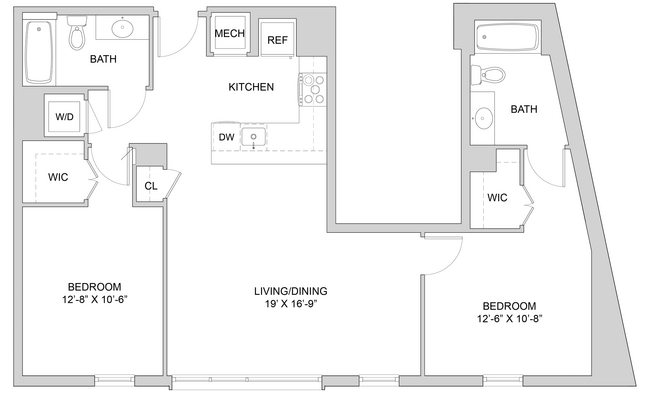Floorplan - The Modern at Art Place