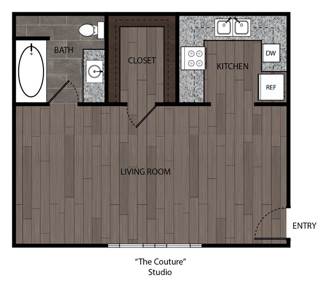 Floorplan - 220 West Alabama Apartments