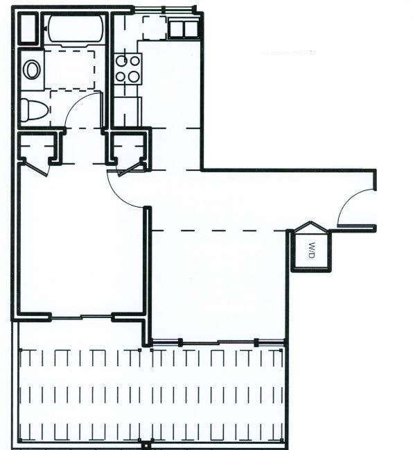Livorno 1x1 A floor plan PR SM Livorno LLC - PR SM Livorno LLC