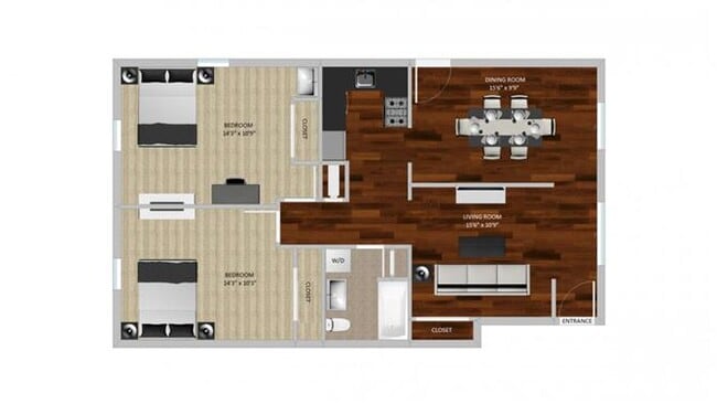 Floorplan - Heritage Apartments