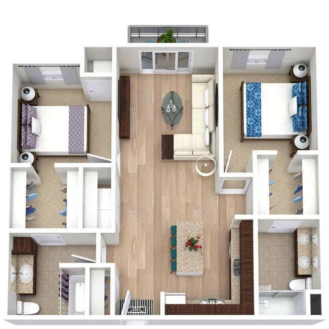 Floorplan - Grand35 Apartments - 55 Plus Active Adult