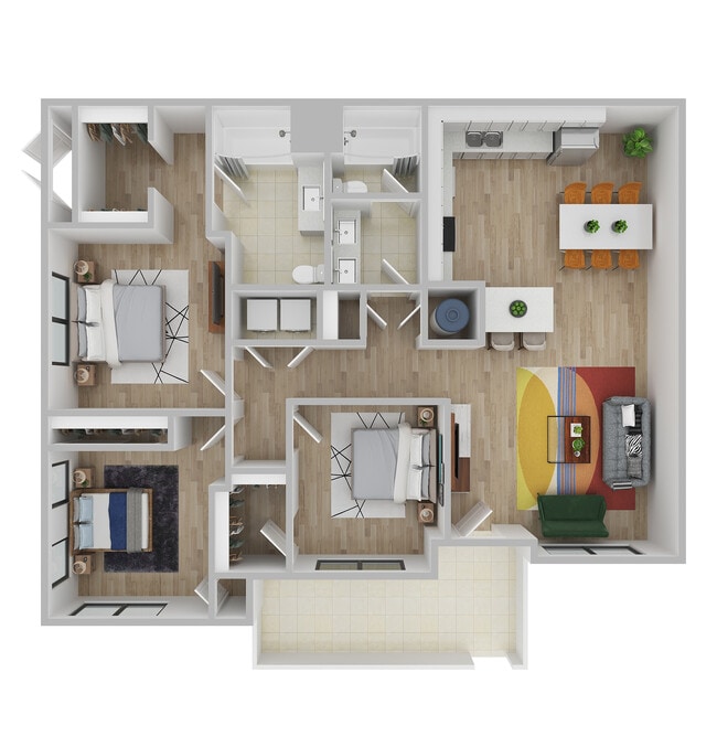 3B-1 - Vegas View Flats