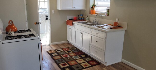 kitchen w/ sink - 8105 Crenshaw Blvd