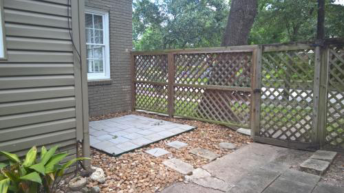 private backyard-has since been updated - 2303 Goldsmith St