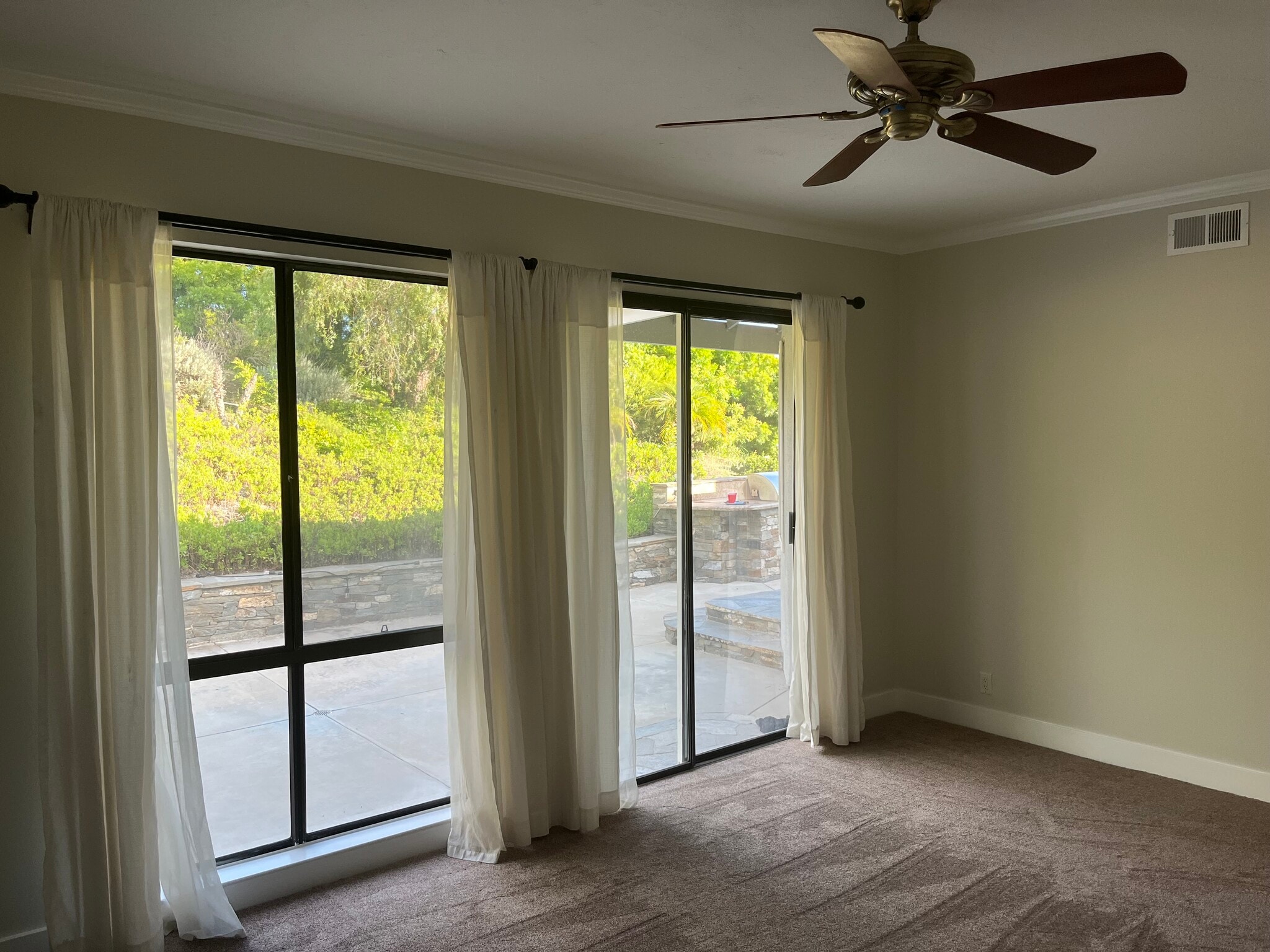 View from master bedroom to backyard - 483 Calle Amigo