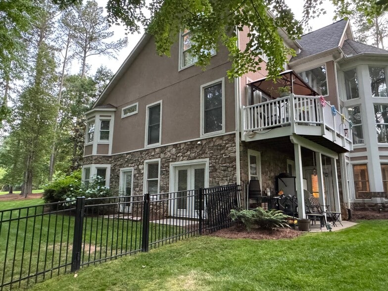 Rear and Side; multiple basement entries - 11607 Fawn Lake Pky