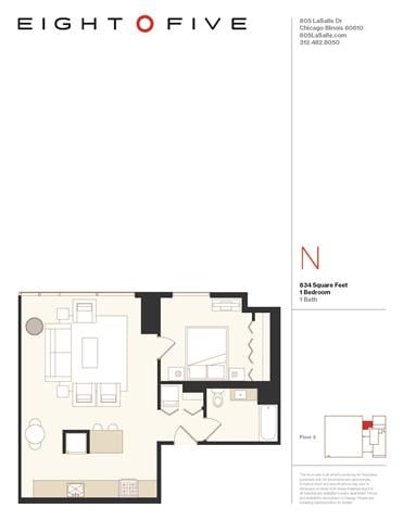Floorplan - Eight O Five