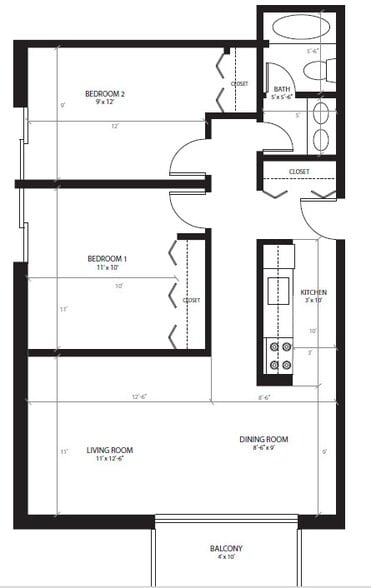 Floor Plan - 1321 Wilmot St