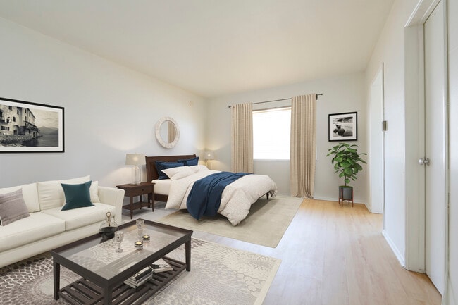 Studio Staged Living Room - Brent Manor