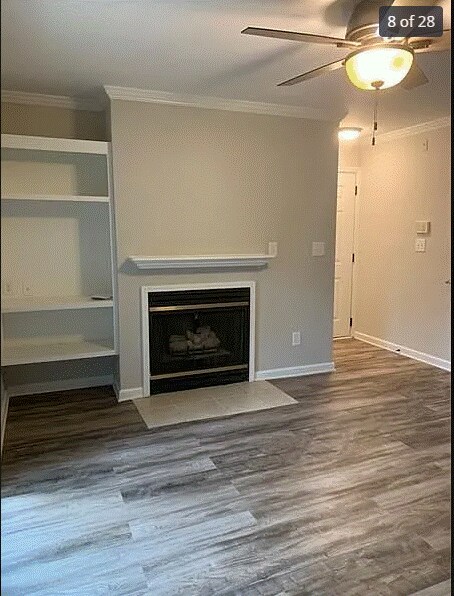Fireplace - 515 Granville Ct