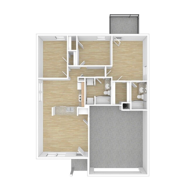 Floorplan - Parkridge Apartments