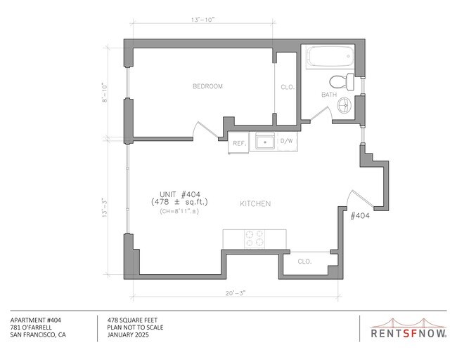 Floorplan - 781 O'Farrell