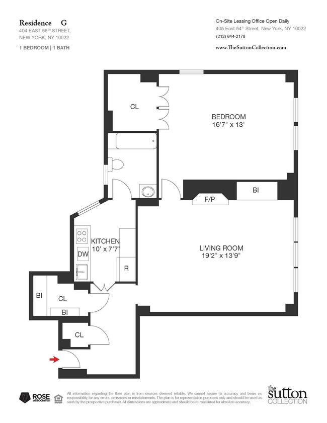 Floorplan - The Sutton Collection