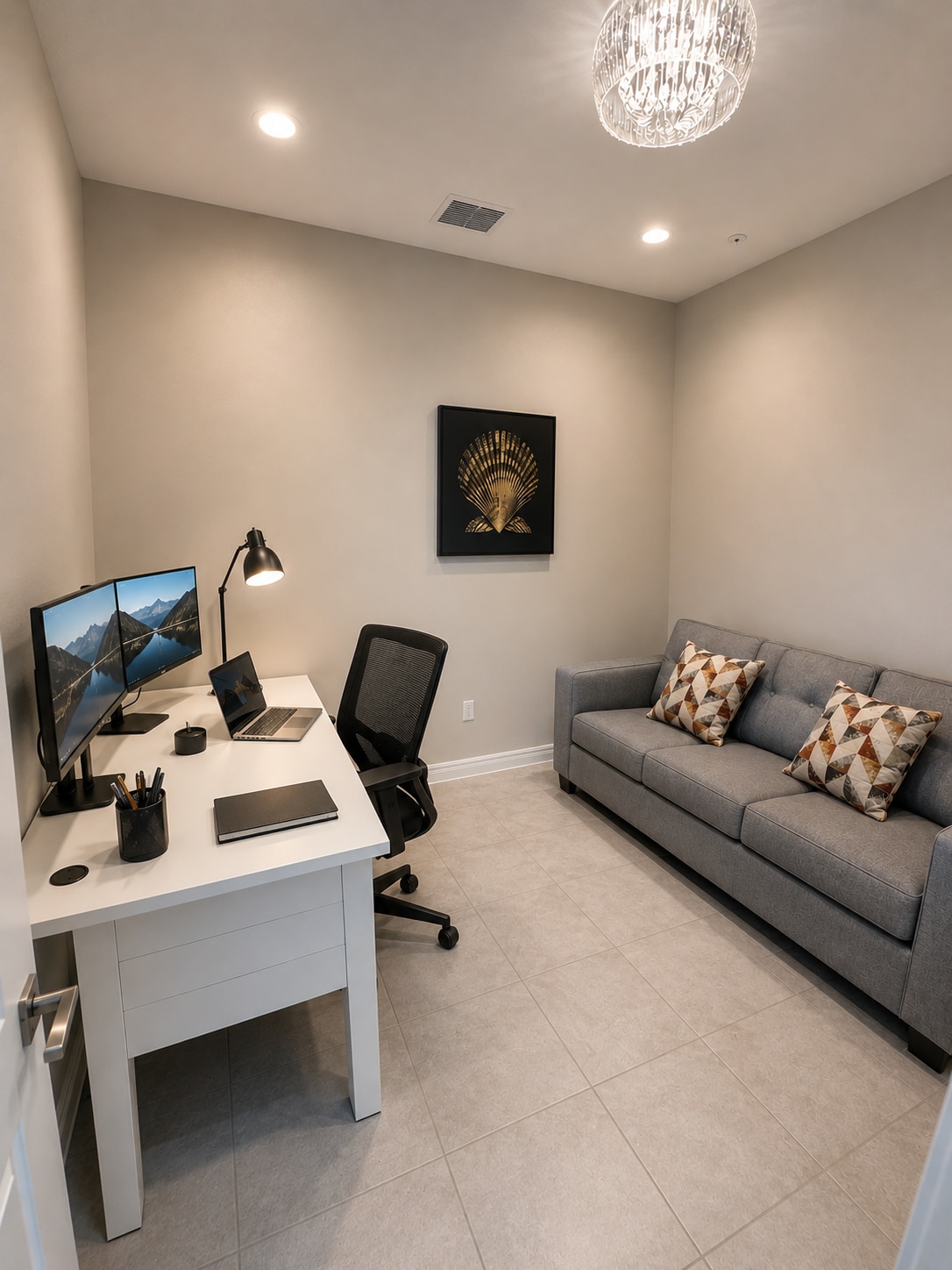 Office Room with a Sofa Bed for slumber party - 26141 Palace Ln