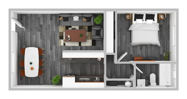 Floorplan - Aire Libre Apartment Homes