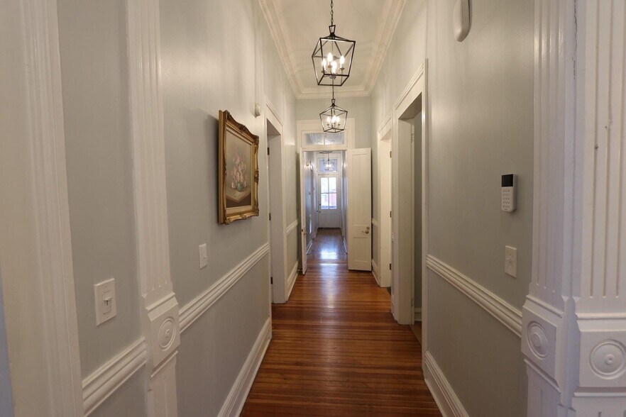 Main Hallway, rear deck & entrance - 1219 S 4th St