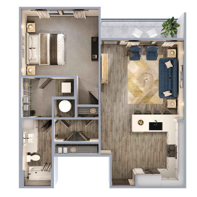 Floorplan - Maren Apartments