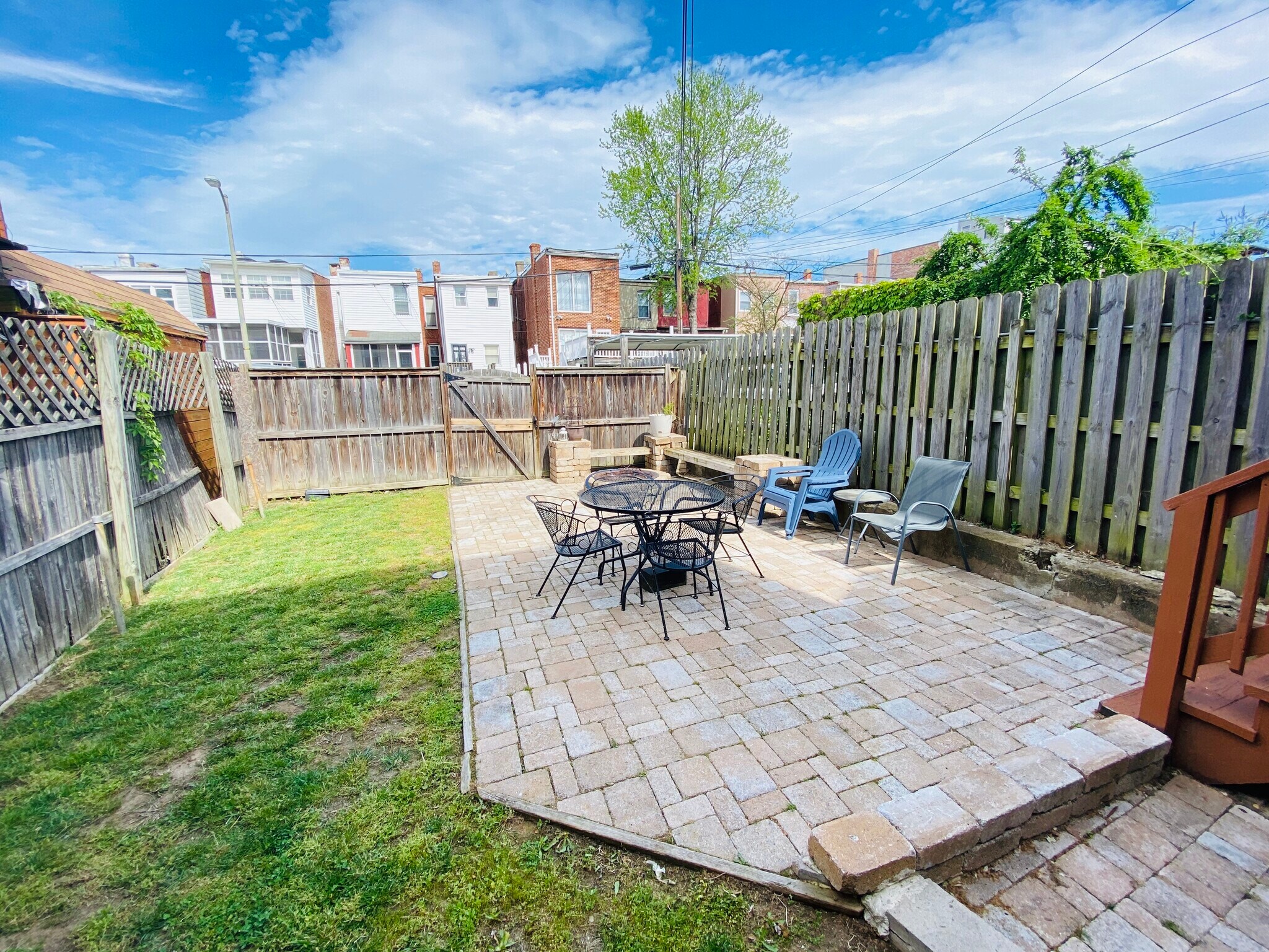 Backyard - 3541 Holmead Place Northwest