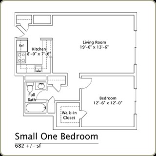 Small 1BR/1BA - 45 North Street