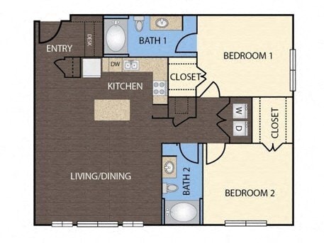 Floorplan - Republic at Alamo Heights