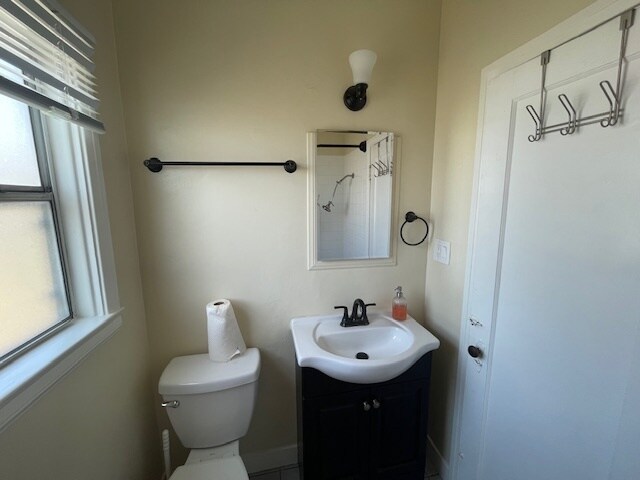 View of bathroom from shower - 803 W Glenoaks Blvd