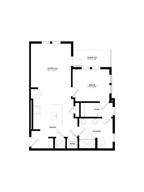 A5 Floor Plan - Tributary Rise