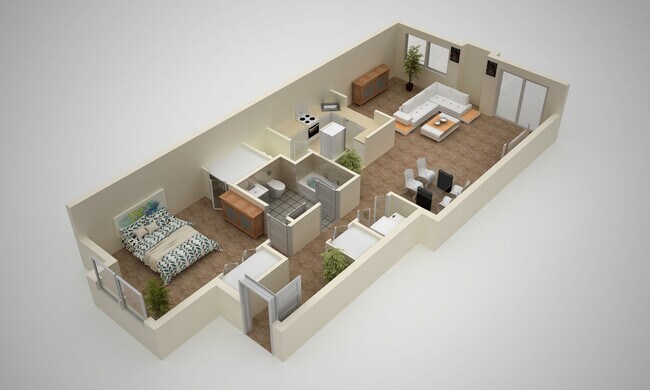 Floorplan - Apartments at Iron Ridge