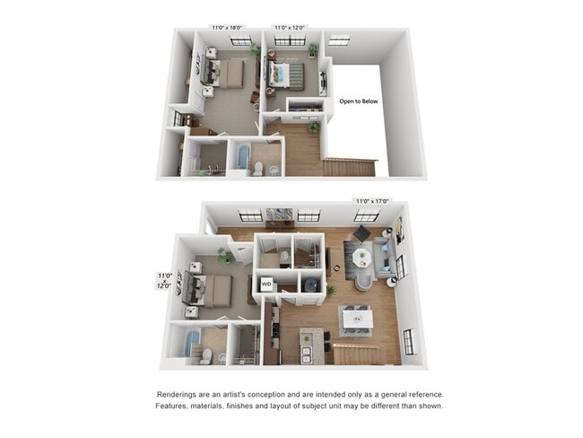 3 Bed 2.5 Bath - Dill Building