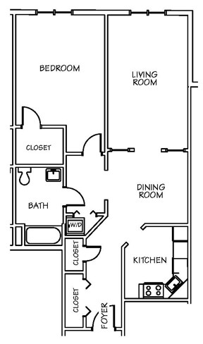 Floorplan - Lenox Village Apartments