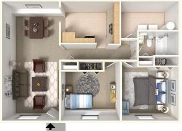 Floorplan - Volusia Crossing