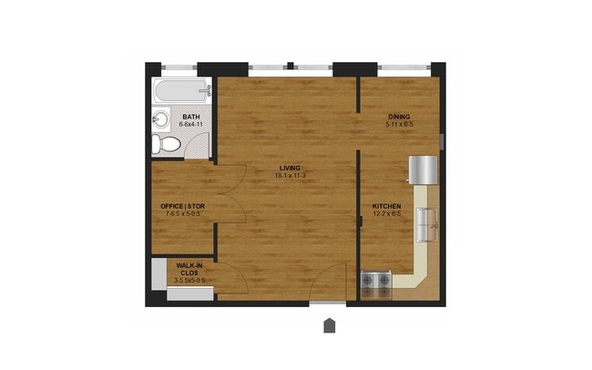 Floorplan - Fremont Apartments | 3300