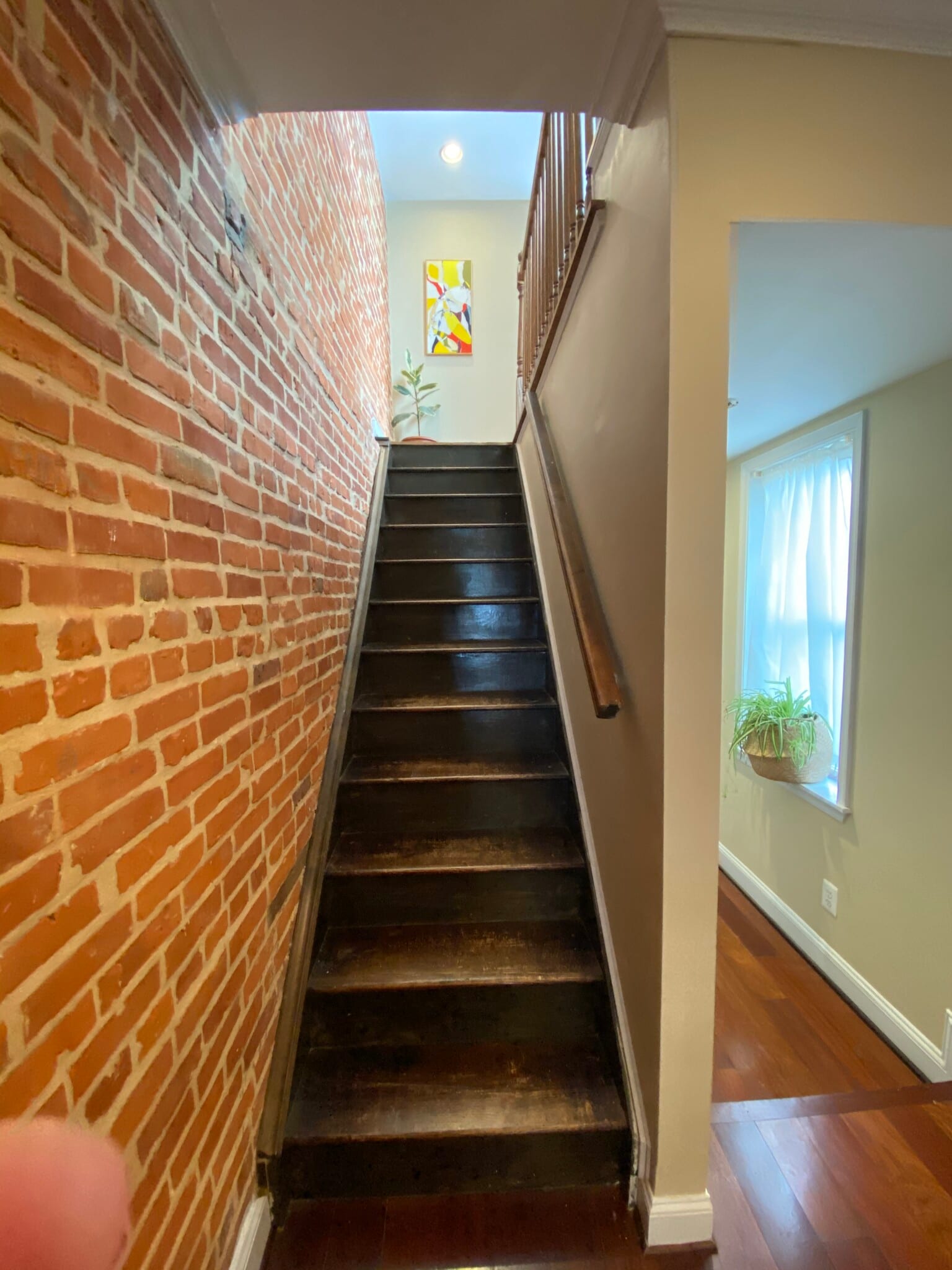 Stairs to bedrooms - 1022 S Bouldin St