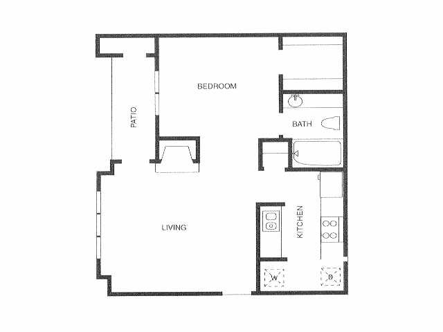 1BR/1BA - Eldorado Apartment Homes