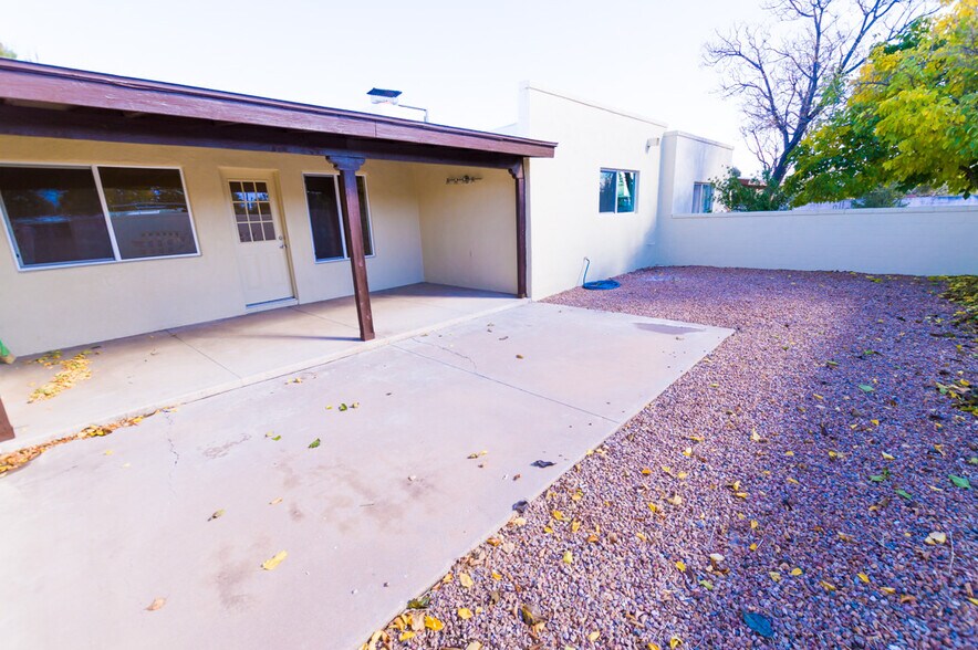 Back Patio - 1448 E Carmelita Dr