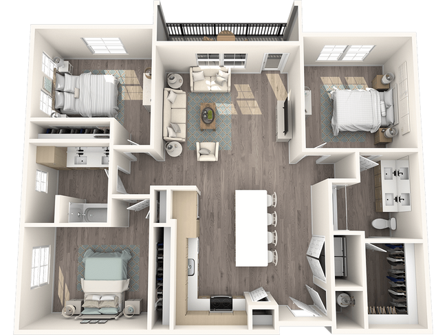 Floorplan - Solace at Rainier Ridge